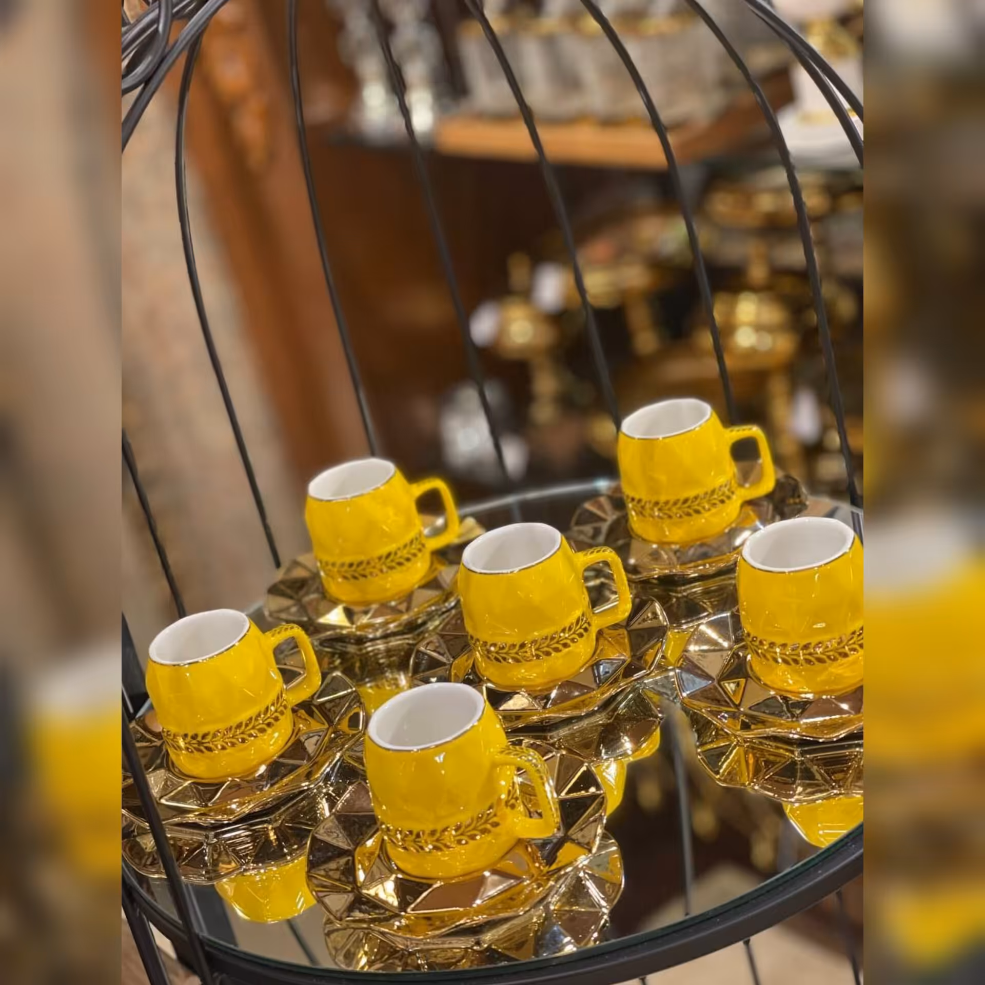 قهوه خوری ترک ست 6 عددی 