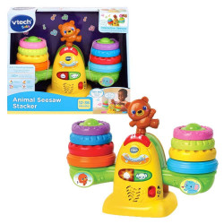 ترازوی آموزشی موزیکال مدل Animal Seesaw Stacker
