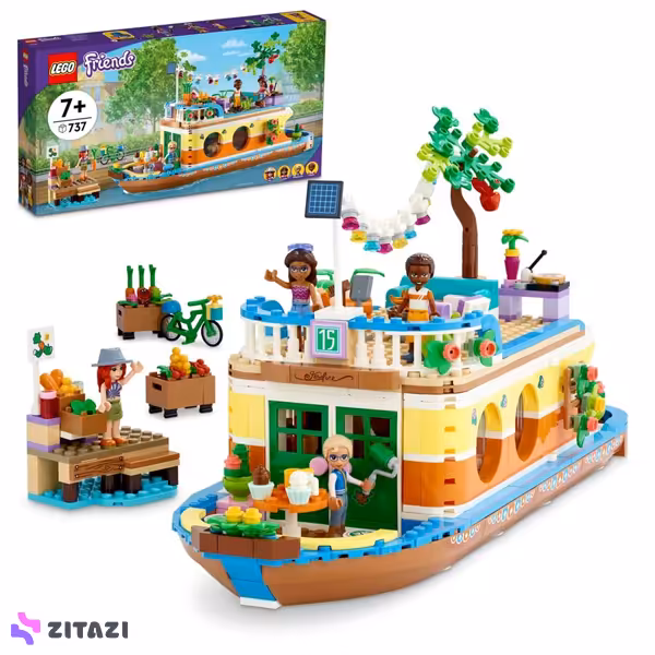 لگو سری فرندز مدل Canal Houseboat کد 41702