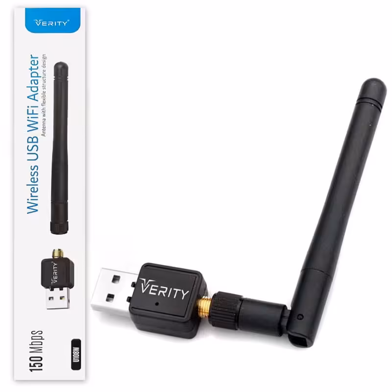 کارت شبکه USB بی سیم وریتی VERITY U-108W