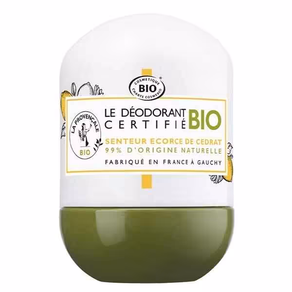 مام رول ضد تعریق ارگانیک لاپرو ونسال LA PROVENCALE فرانسه حجم 50 میل | حاوی عصاره زیتون خالص، بدون نمک آلومینیوم، رایحه مرکبات