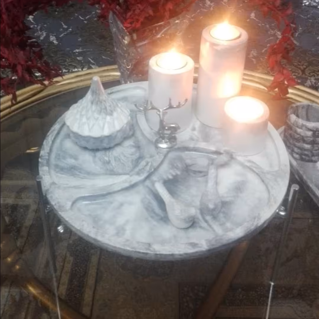 جا شعمی استوانه 3تایی  .خاص در تنوع 4 رنگ 