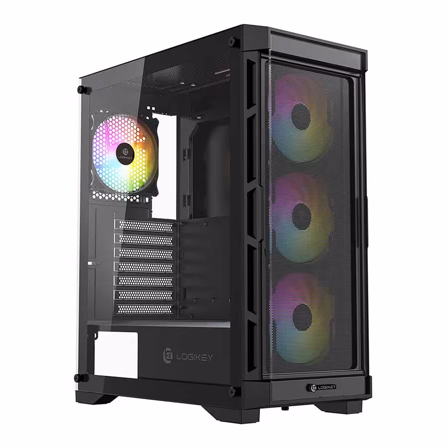 قیمت و خرید کیس کامپیوتر لاجی کی مدل C375B | یاس ارتباط