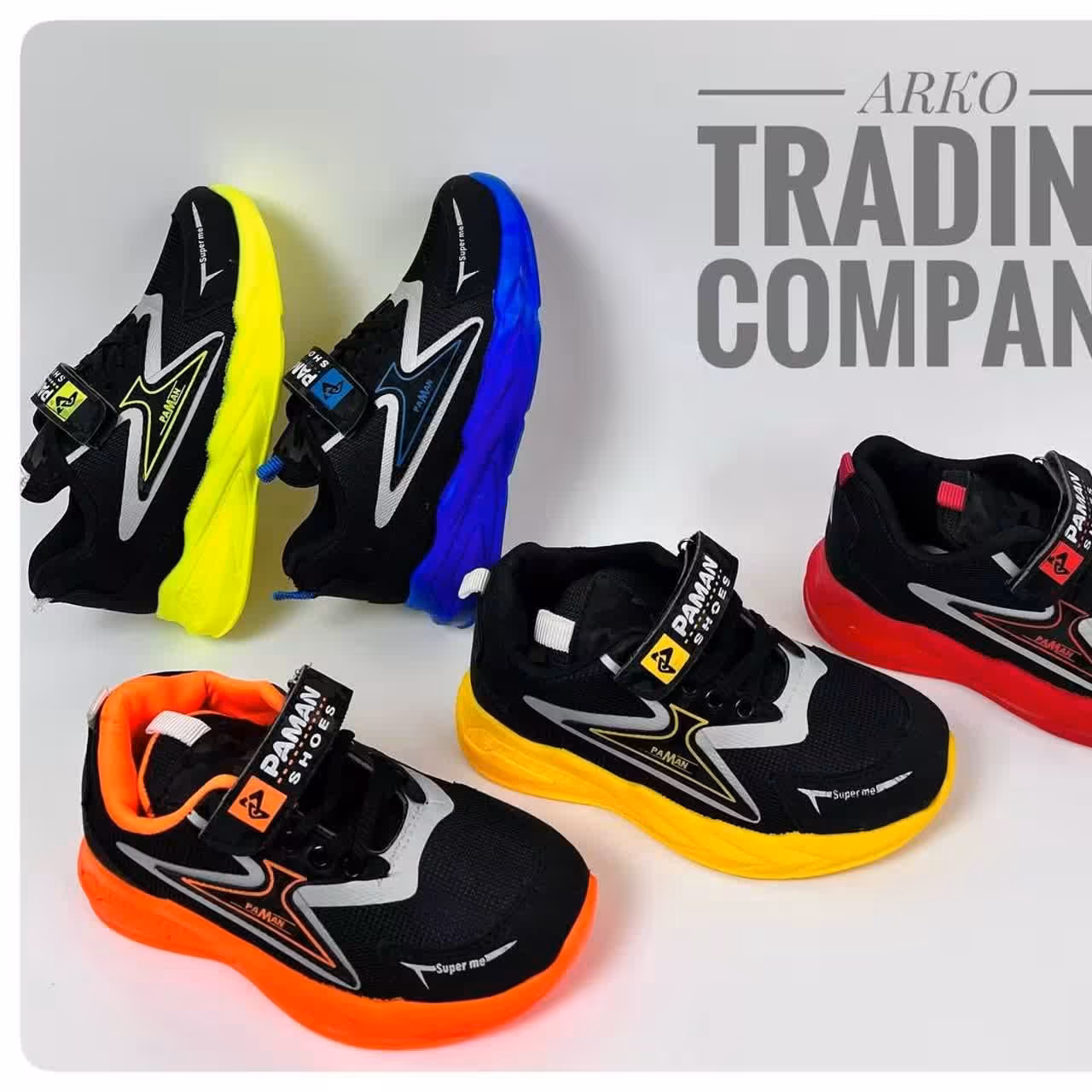 کفش اسپرت بچگانه مناسب دختر و پسر ، سایز  35  رنگ نارنجی 