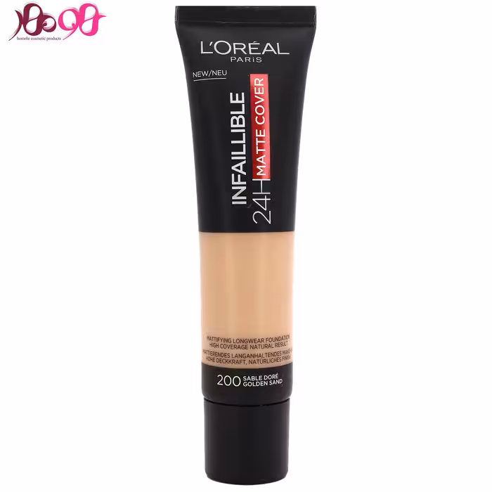 كرم پودر اينفائيبل 24 ساعته لورال شماره 200 - loreal