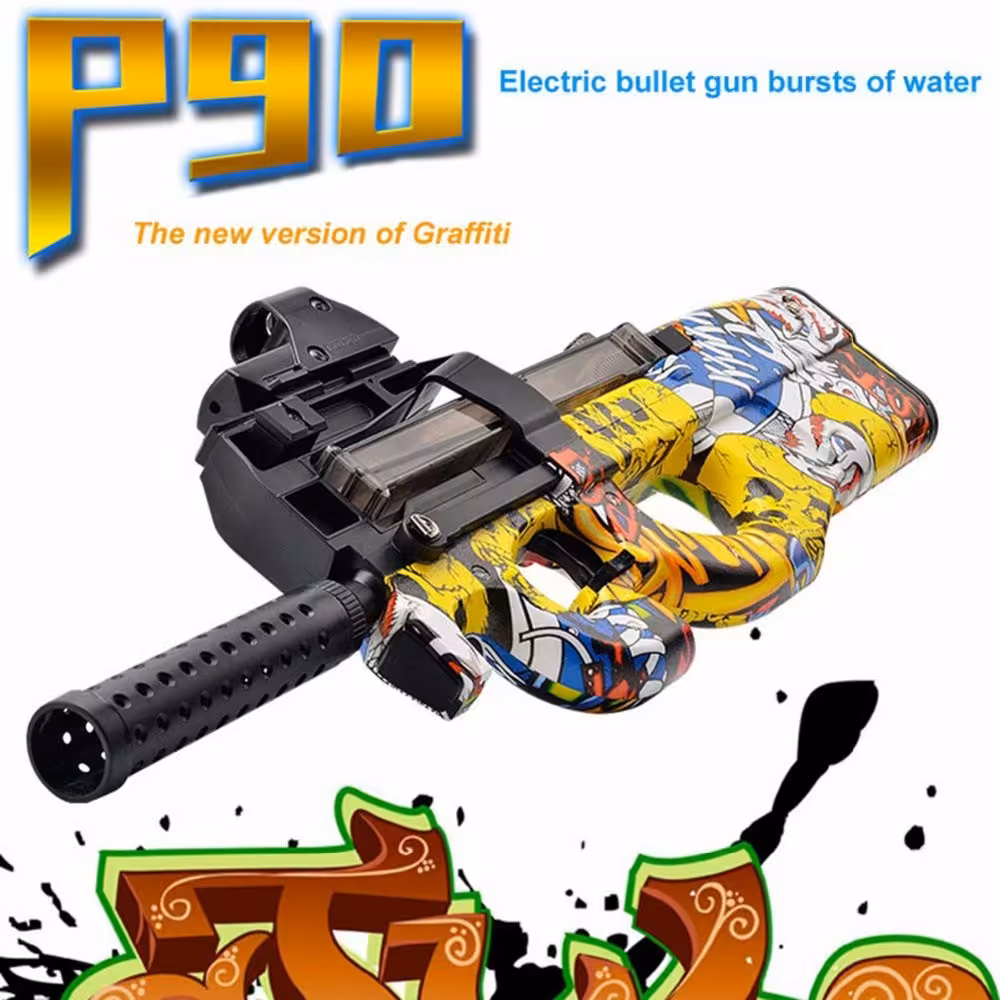 تفنگ تیر ژله ای p90