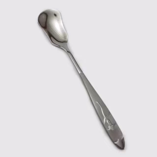 قاشق بستنی خوری طرح گل میخک 30 عددی 