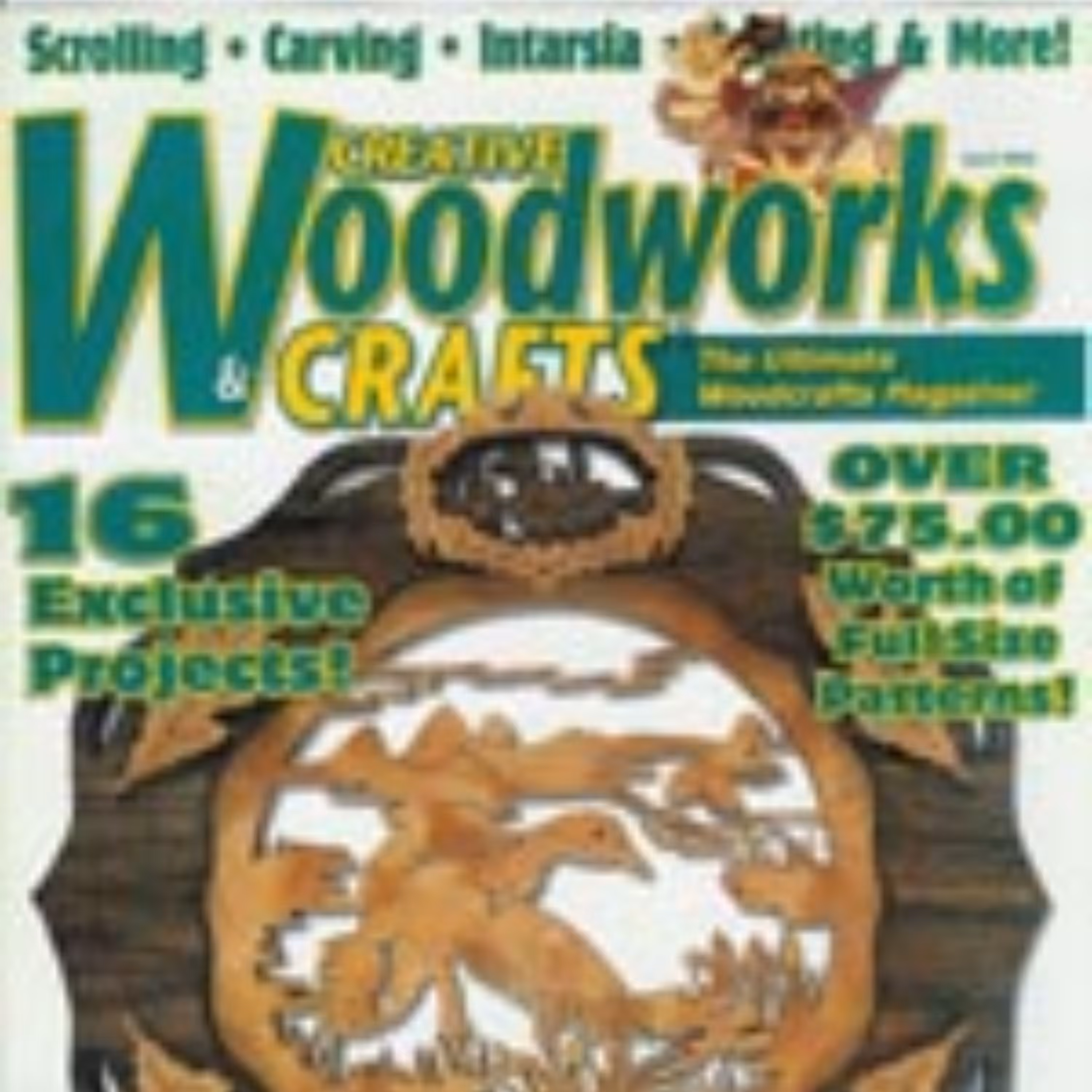 آرشیو مجلات چوبی ( creative woodworks craft ) 