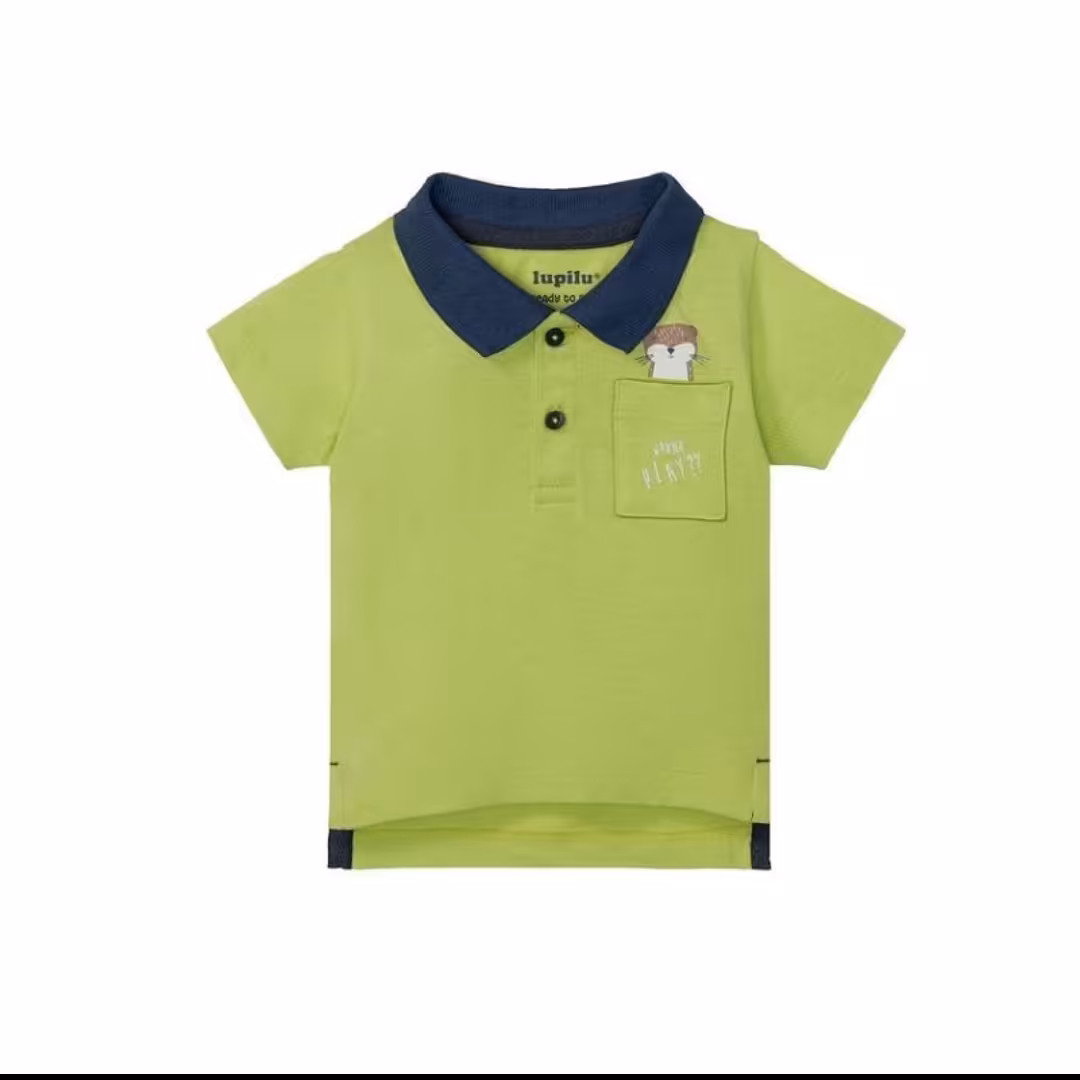 تیشرت نخ پنبه نوزادی پسرانه لوپیلو مناسب صفر تا دوماه خوشگل و خوش رنگ چوکوکیدز