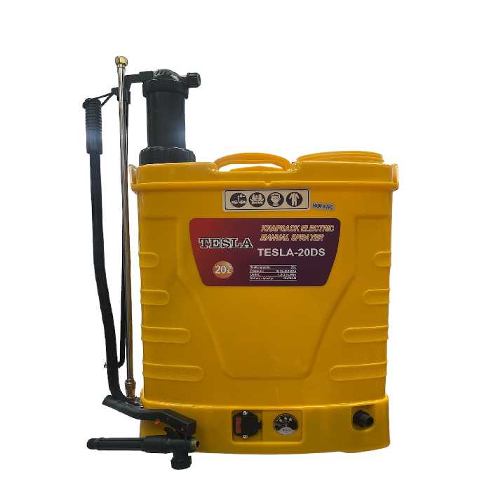 سمپاش شارژی دوکاره تسلا (دستی/شارژی)