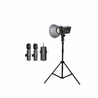 کیت تولید محتوا ویدئو لایت Sierra SR-0811 ، پایه نور 805 و میکروفون k15 Dual