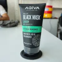 بلک ماسک آگیوا AGIVA حاوی کربن فعال حجم 150 میل