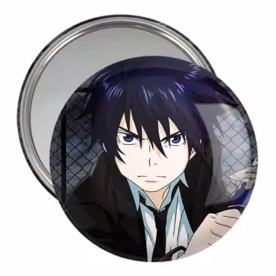 آینه جیبی خندالو مدل رین انیمه جنگیر آبی کد 16352