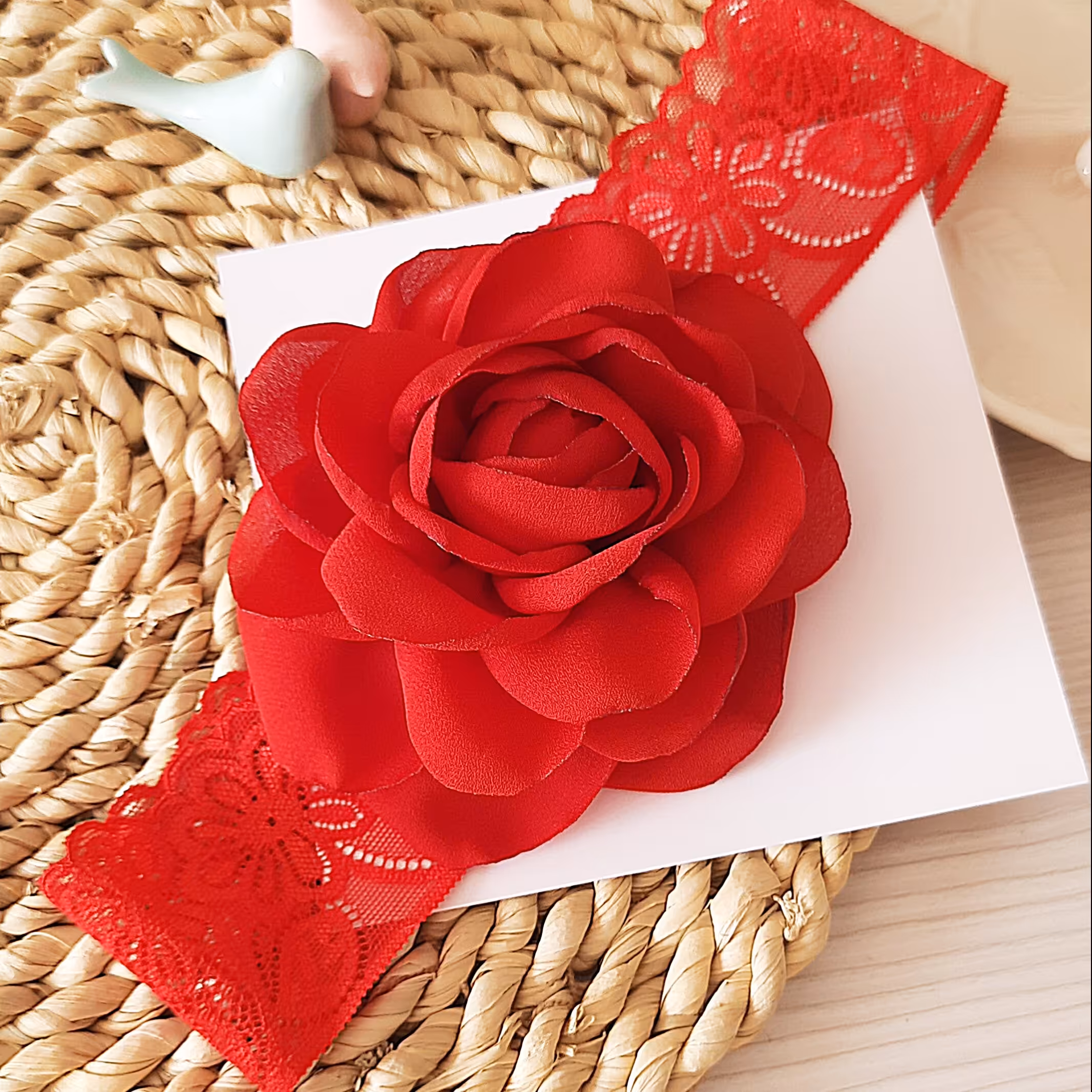 هدبند ، تل ، گل رز یلدایی