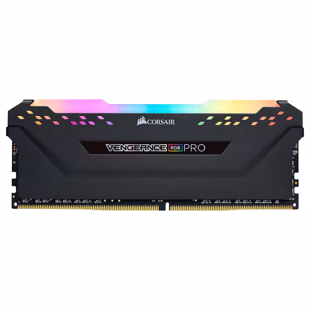 رم CL16 DDR4 تک کاناله کورسیر 8 گیگابایت 3200MHz مدل Vengeance RGB Pro