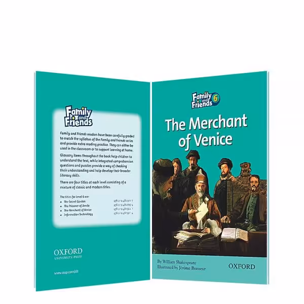کتاب داستان Family and Friends 6-2 The Merchant of Venice