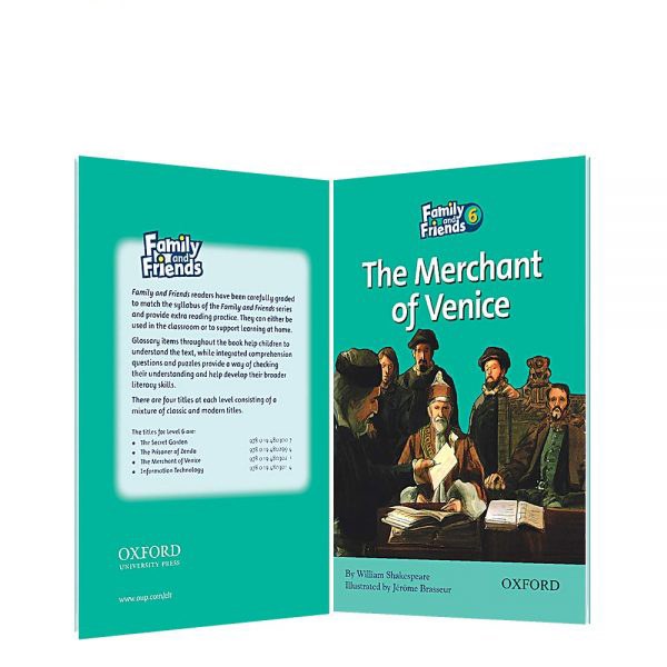 کتاب داستان Family and Friends 6-2 The Merchant of Venice
