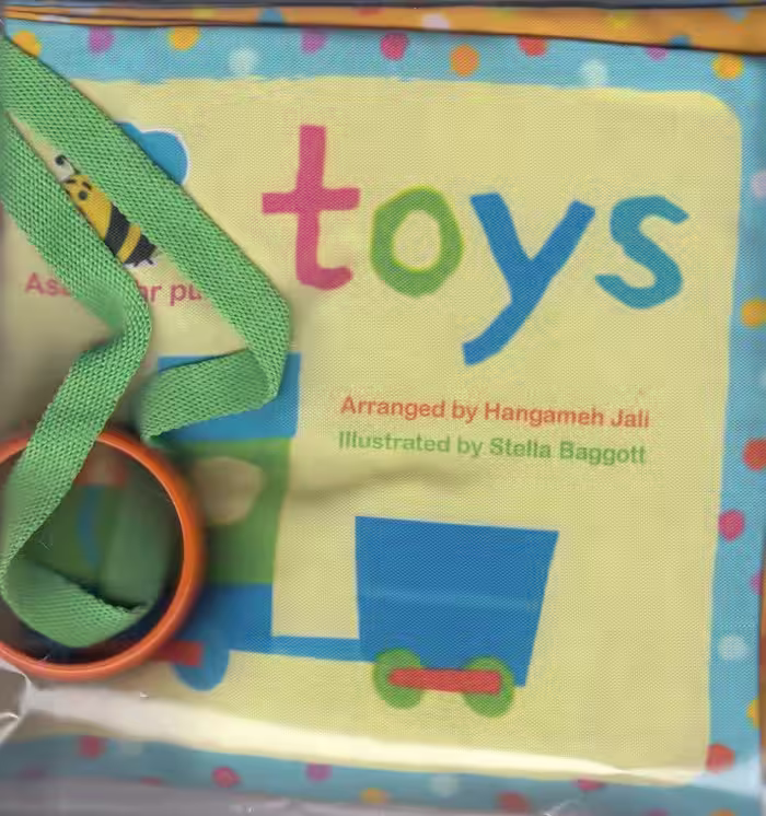 کتاب پارچه ای Toys اسباب بازی