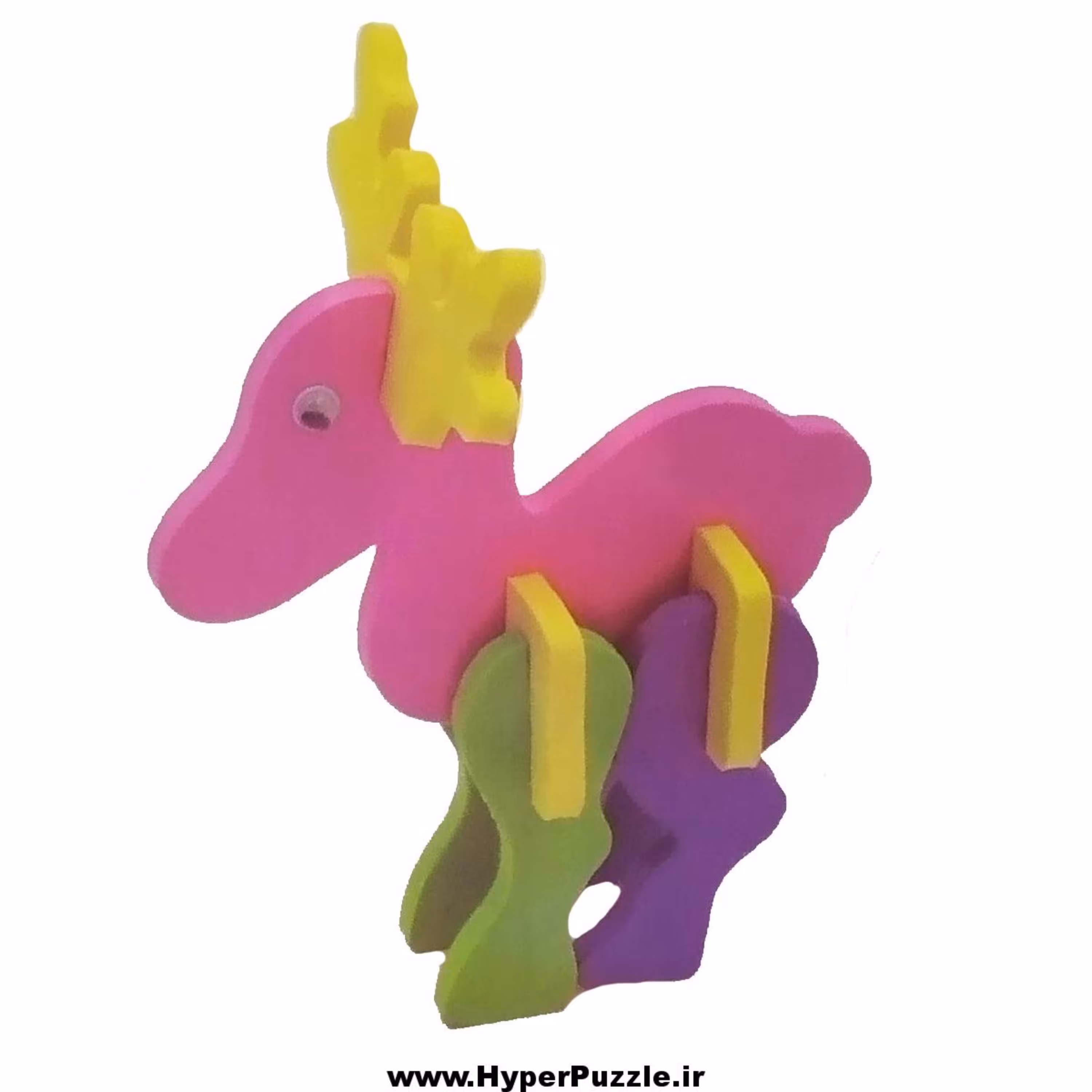 پازل فومی سه بعدی طرح گوزن