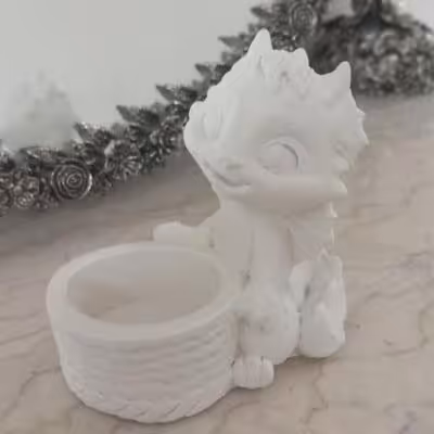 قالب سیلیکونی اژدها وارمر دار