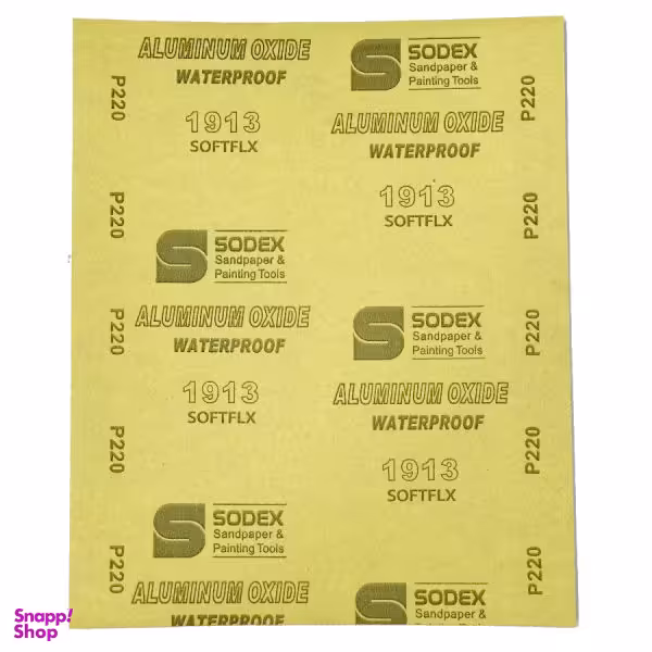 ورق سنباده سودکس مدل p220 بسته 30 عددی