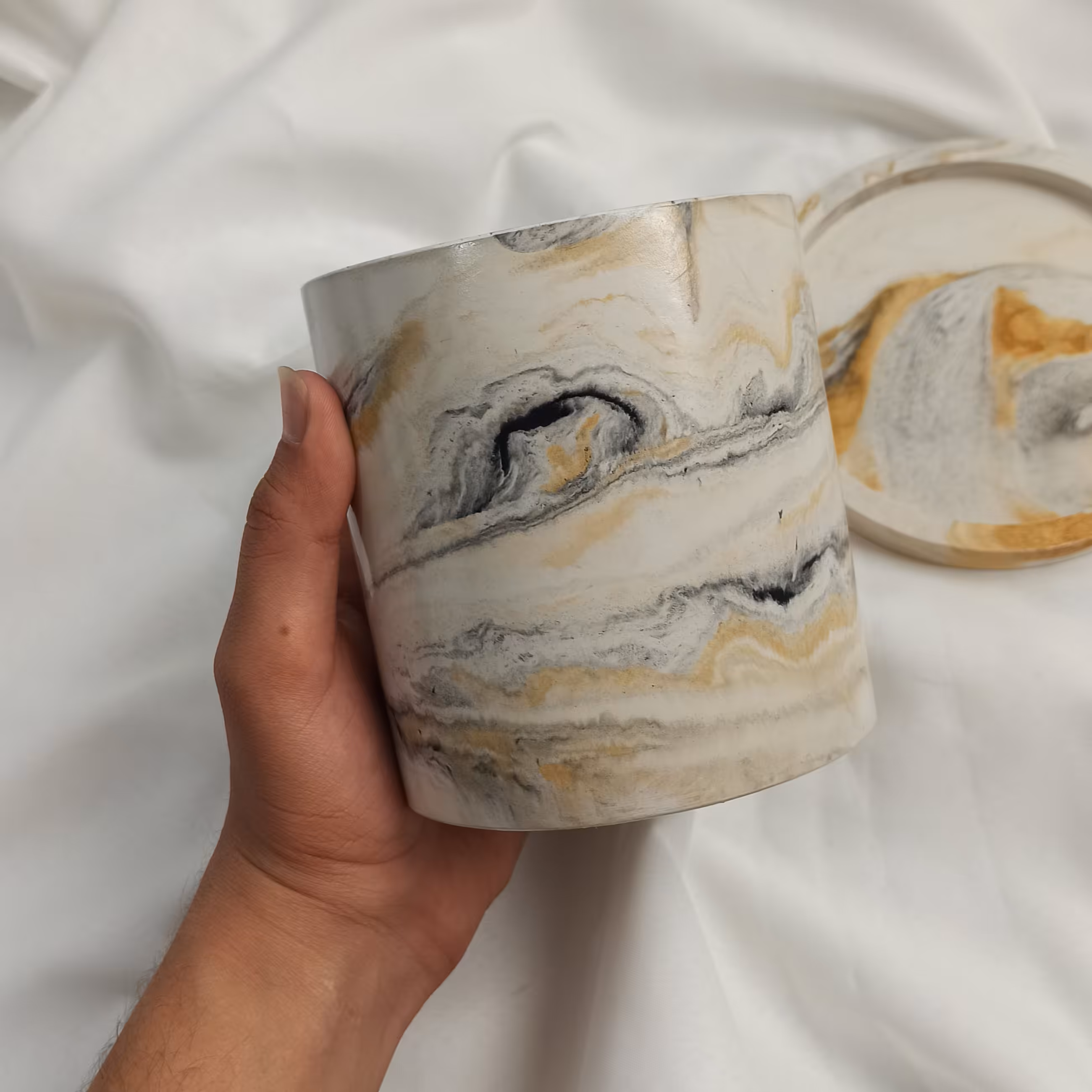 بانکه استوانه بتنی ابعاد 11 در 11