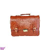 کیف اداری چرم طبیعی مردانه مدل RE-04
