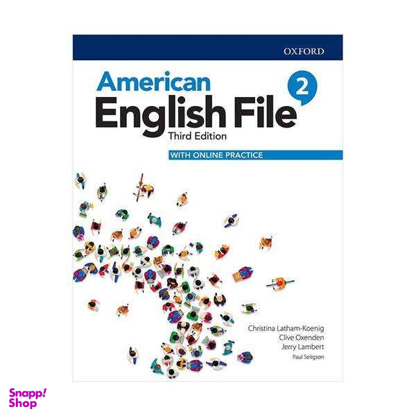 کتاب american english file 2 3rd edition اثر christina latham انتشارات جنگل