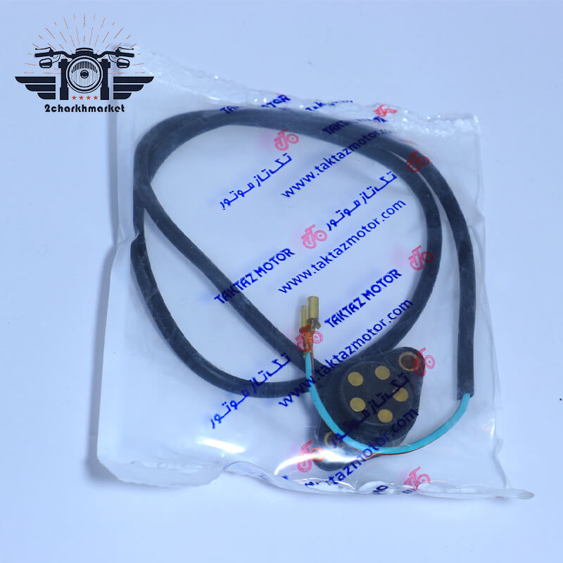 خرید و قیمت وایر ذغال دنده شمار موتور سیکلت 4دنده تک پیچ