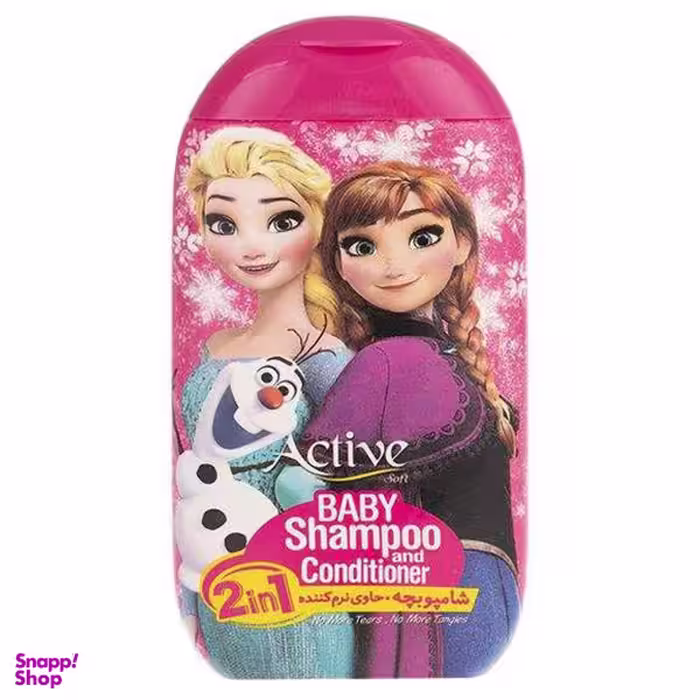 شامپو مو کودک اکتیو (Active) مدل Frozen 2in1 وزن 280 گرم