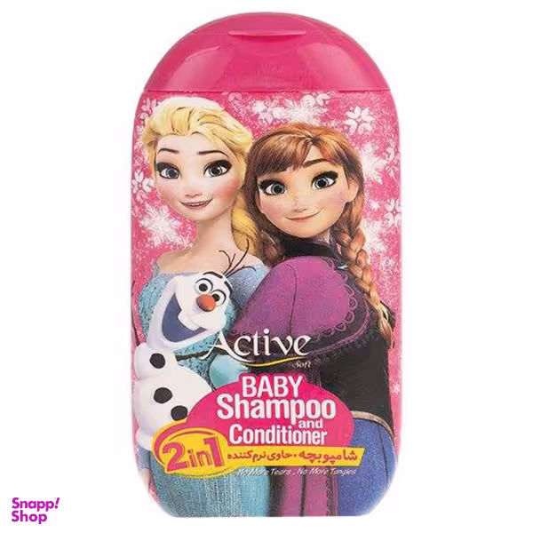 شامپو مو کودک اکتیو (Active) مدل Frozen 2in1 وزن 280 گرم
