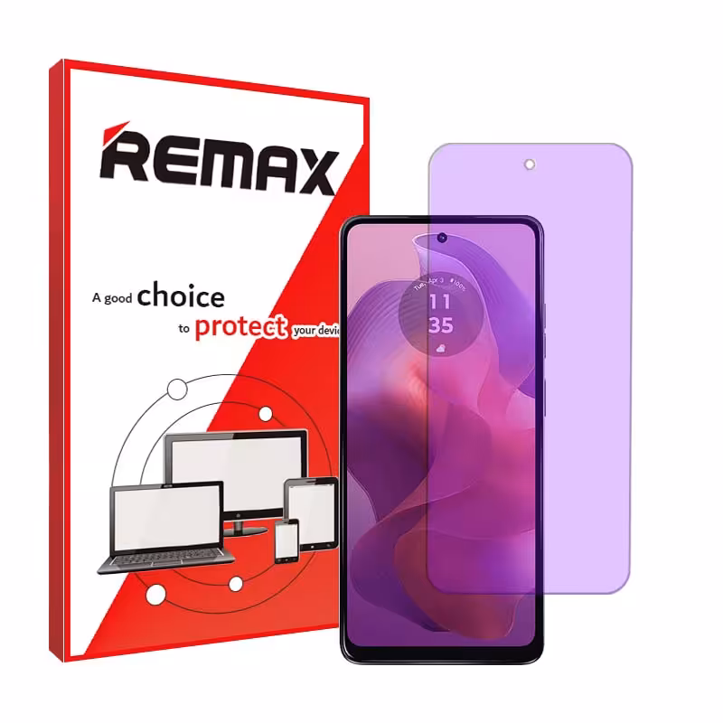 گلس موتورولا Moto G24 مدل آنتی پرپل برند ریمکس کد S