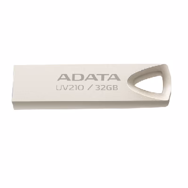 فلش مموری ای دیتا مدل UV210 Gold ظرفیت 32 گیگابایت