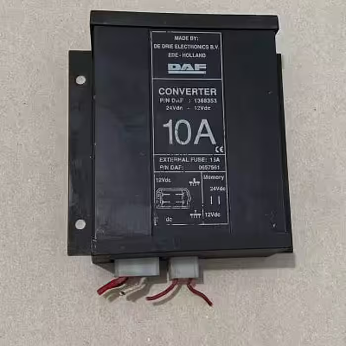 مبدل 24 به 12 ولت داف 1368353 0657561 CONVERTER DAF