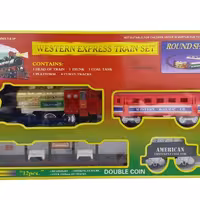 قطاربازی مدل کلاسیک ایستگاه دار . Western Express