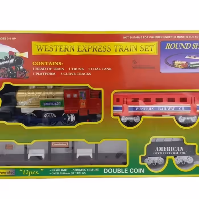 قطاربازی مدل کلاسیک ایستگاه دار . Western Express