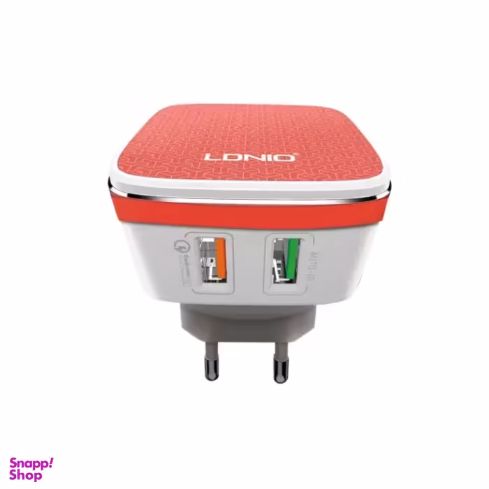 شارژر دیواری گوشی موبایل الدینیو مدل A2405 به همراه کابل USB-C