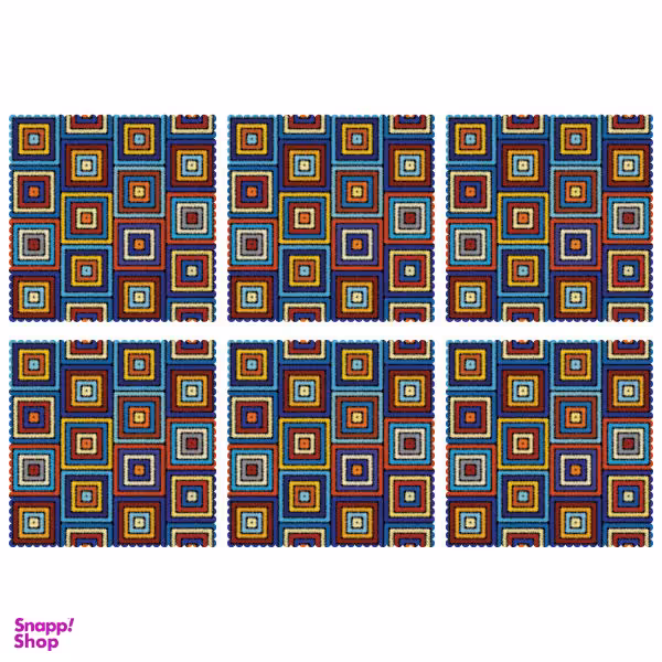 زیربشقابی مدل U1-42544 بسته 6 عددی