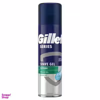 ژل اصلاح ژیلت مدل Soothing حجم 200 میلی لیتر