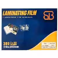 طلق پرس و لمینت 150 میکرون A4 مدل سوپربایند بسته 100 عددی