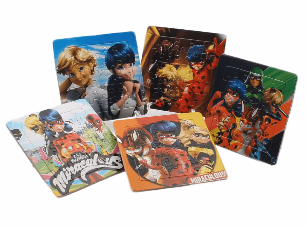 پازل 25 تکه دختر کفشدوزکی