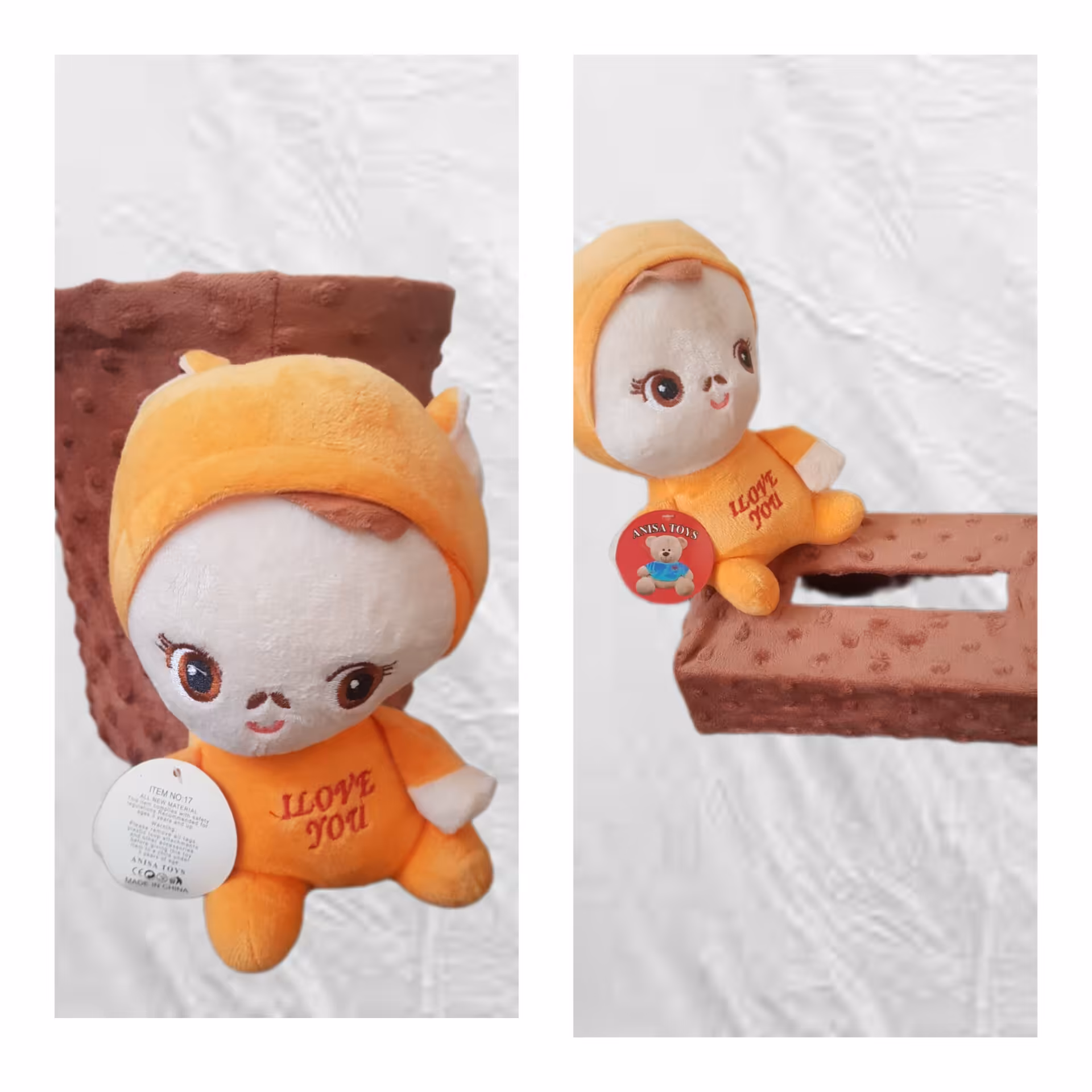 سطل و جا دستمالی عروسکی