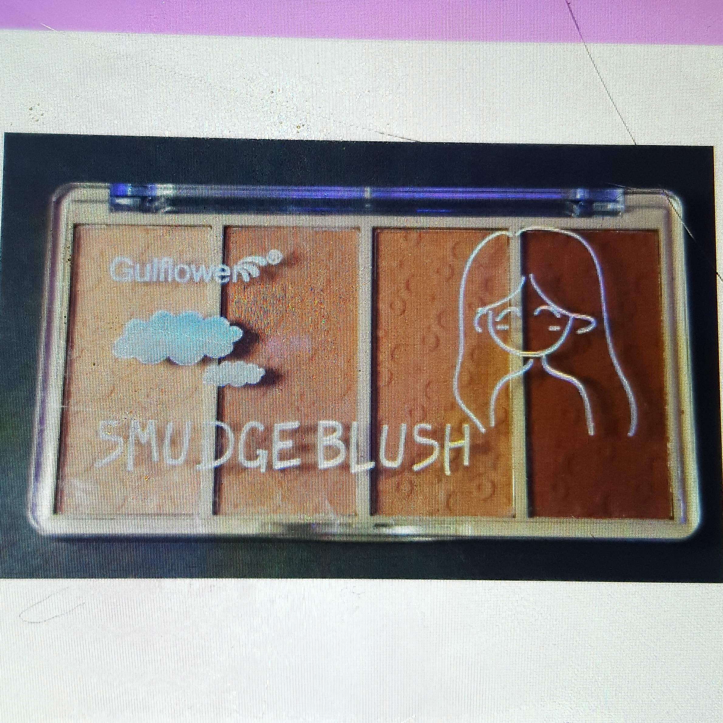 پالت رژ گونه smudgeb blush