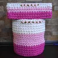 جا دستمال کاغذی و سطل  تریکو 6