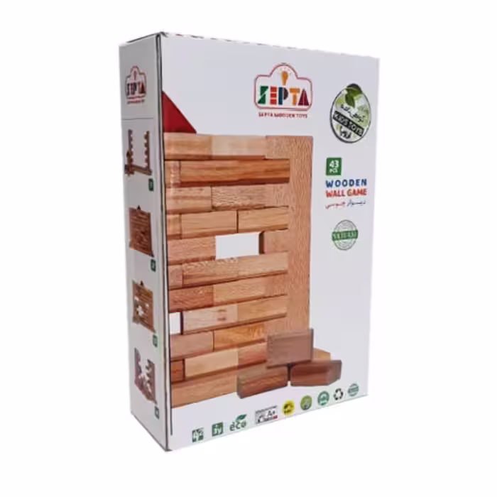 بازی فکری دیوار چوبی SEPTA

