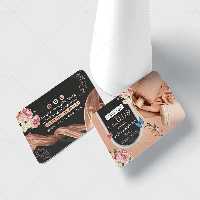 کارت ویزیت لایه باز پارچه سرا | گرافیک با طعم تربچه