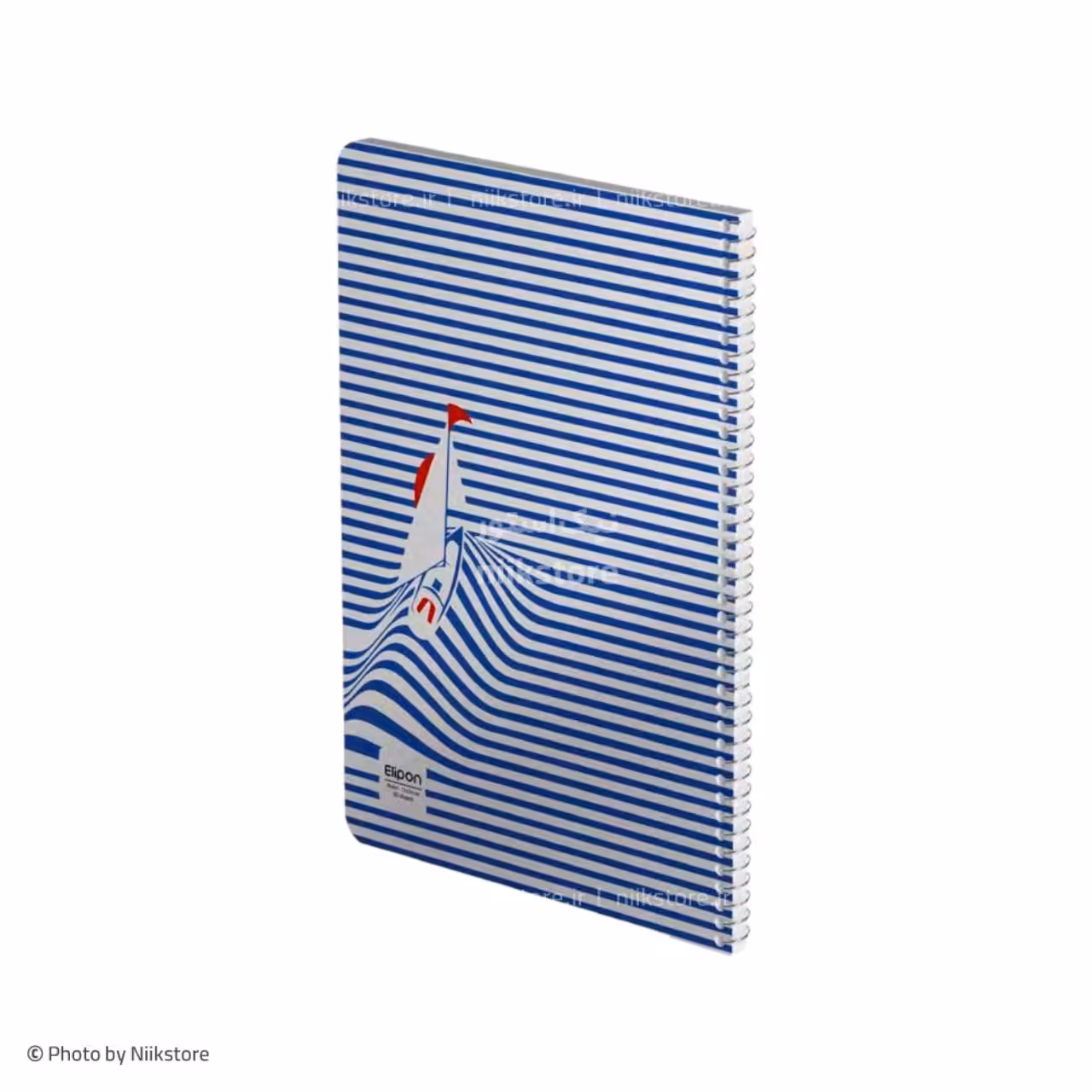 دفتر فنری 80برگ وزیری کلاسیک الیپون کد 231