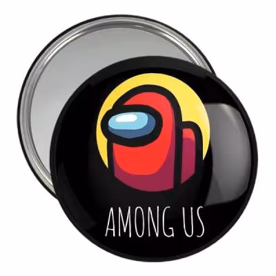 آینه جیبی خندالو مدل امانگ آس Among Us کد 10301