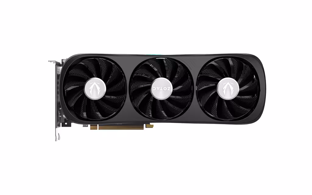 خرید کارت گرافیک ZOTAC GeForce RTX 4070 SUPER Trinity Black Edition 12GB GDDR6X با بهترین قیمت