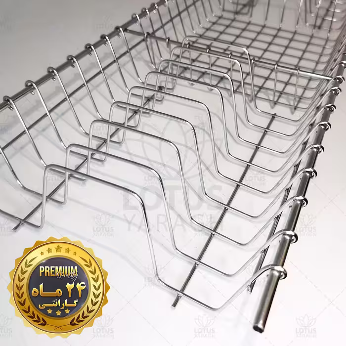 آبچکان طرح استیل سایز 80 (76.5cm) مدل بافت (بافت سنگین مفتول 6) (24 ماه گارانتی)